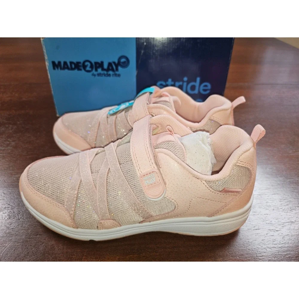 Stride Rite M2P Emmy CG60276 Dusty Pink Size 2 1/2 M Machine Washable New in box